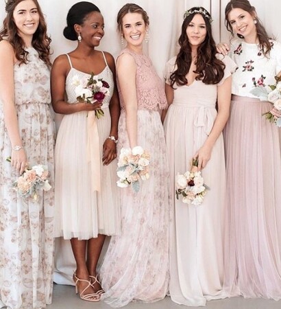 boho, bridesmaids and bohemian