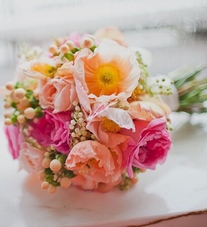 pink, romantic and bouquet