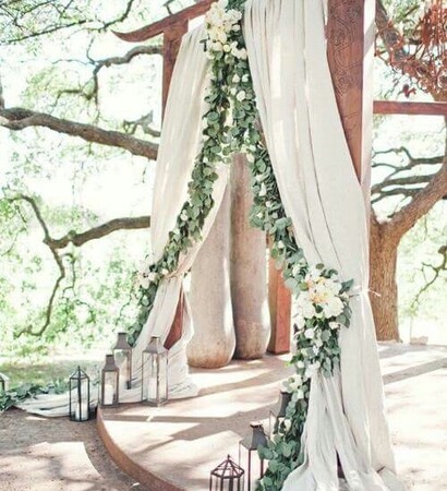 ceremony, marriage and decor