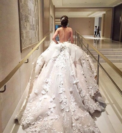 robe, fashion and voluminous