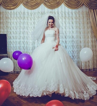 wedding dress, azerbaijan bride and bride