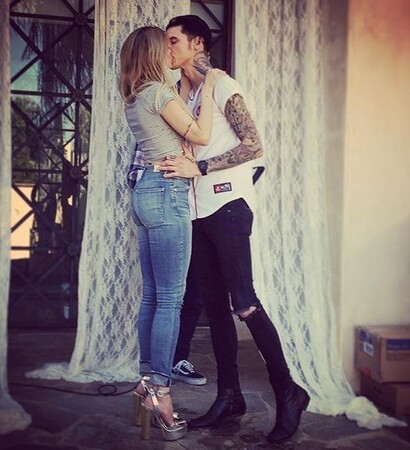 andy biersack, wedding rehearsal and andilet