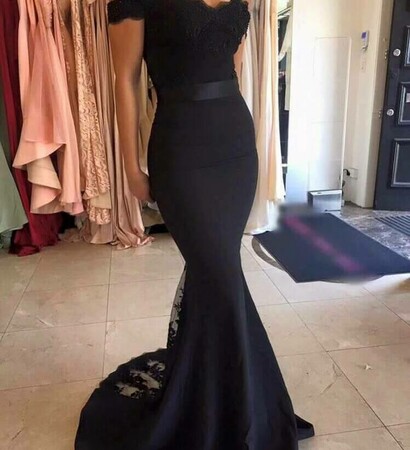dress, black and body