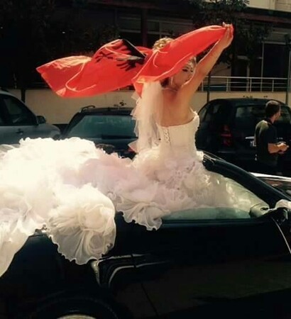 girl, dress and wife