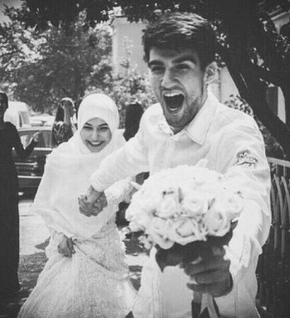 hijeb, white and flowers