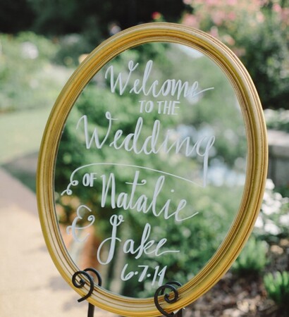 garden, mirror and welcome