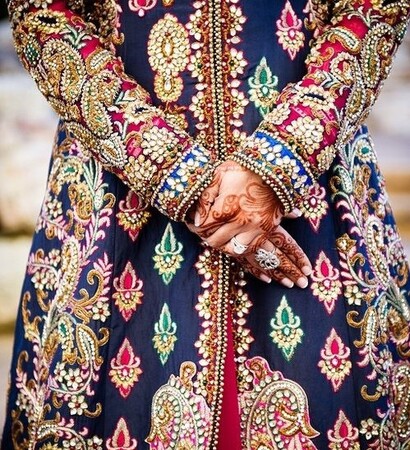 colorful, details and bridal clothes