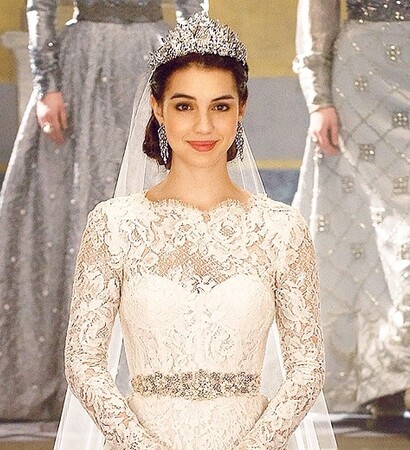 lace, dress and haute couture