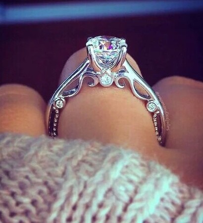 gems, wedding ring and beautiful