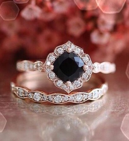 cute, rings and joyas