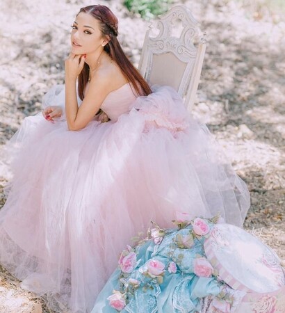 tumblr, tulle and wedding dress