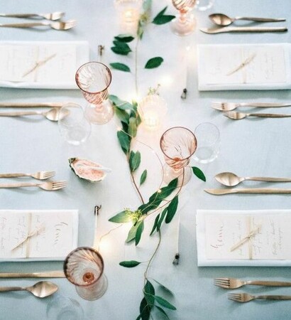 decor, country and greenery