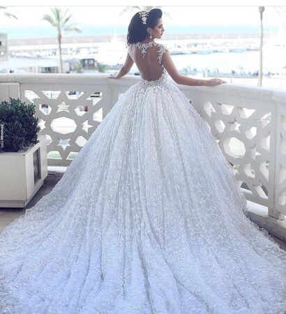 bride, romance and white