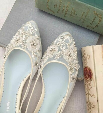 wedding shoes for women, wedding day flats and bridal flats