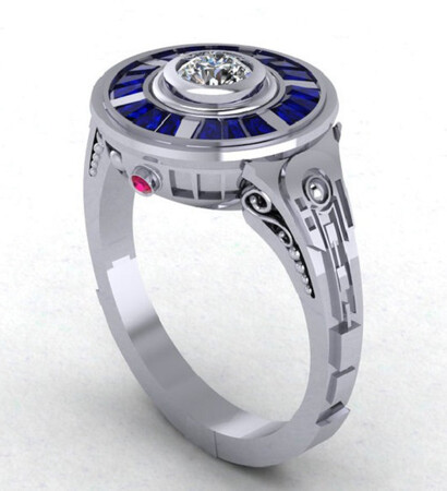 ring, star wars and wedding ring