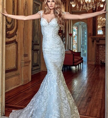 wedding dress, wedding gown and lahav couture