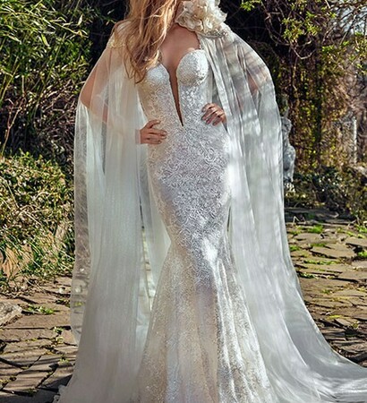 wedding gown, lahav couture and white wedding dress