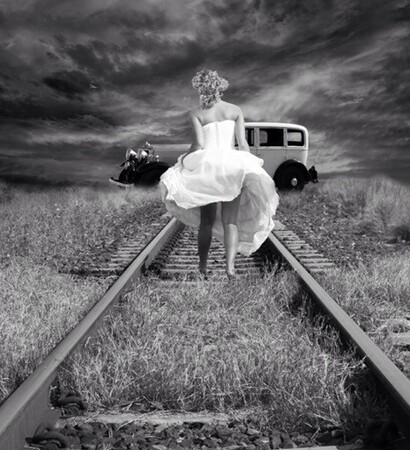 life, vintage and railway track