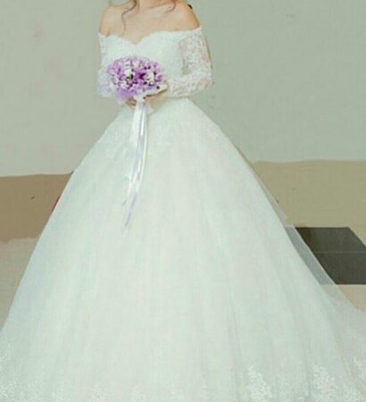 white, dress and ﺯﻭﺍﺝ
