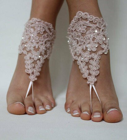 bridal shoes, foot jewelry and bridal anklet