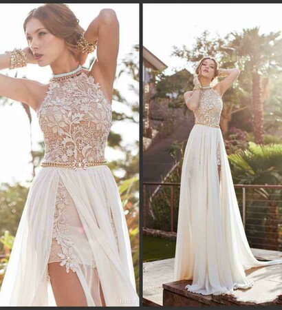 white, Prom and chic