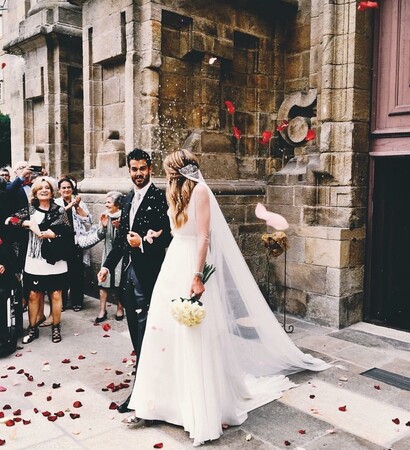 vogue, bride and church