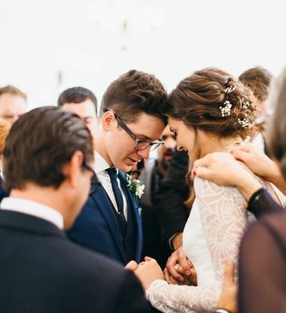 love, bride and prayer