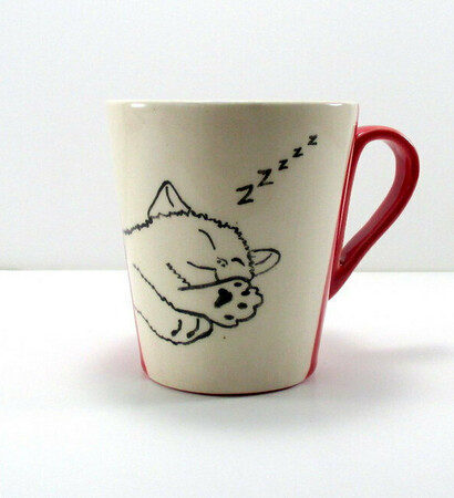 cat lovers gift, cat mugs and handmade cat mug
