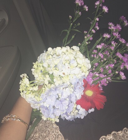 peaceful, sweet and flowers