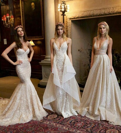 gown, wedding catcher and bridesmaid