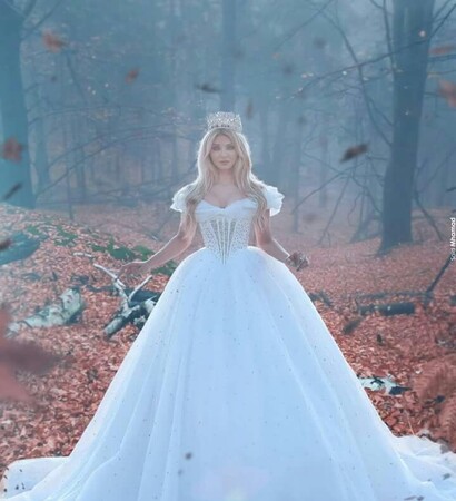 white, bride and blonde
