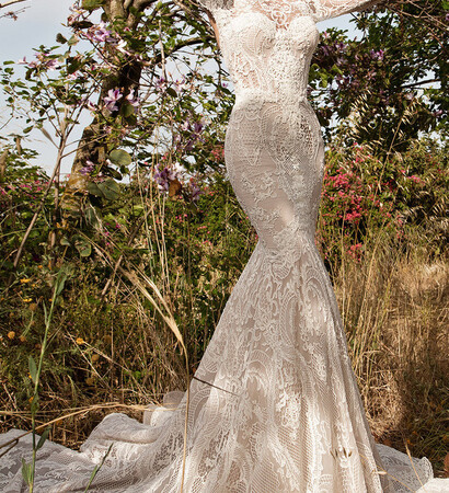 wedding dress and en