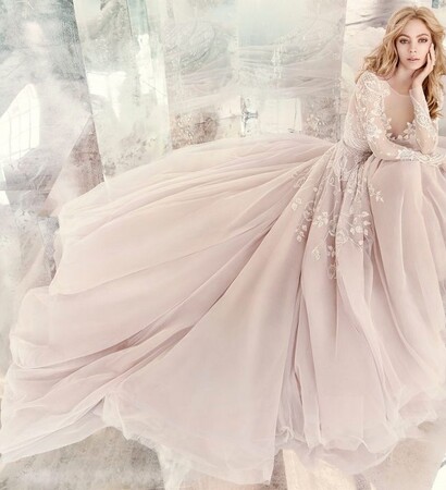 dresses, beautiful and soft pink