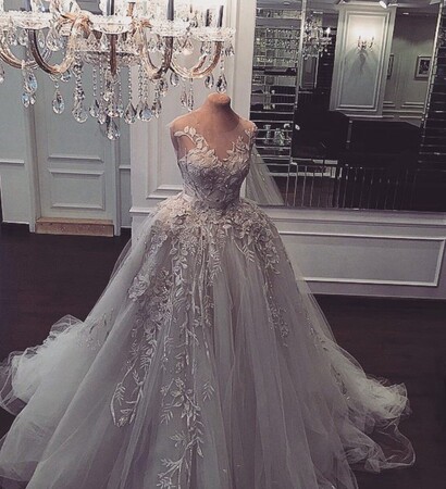 fashion, beaty and wedding dress