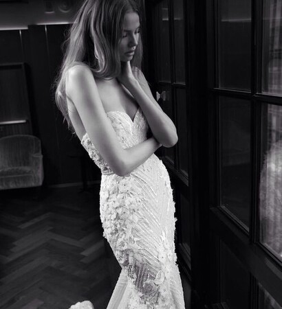 white, black and dress
