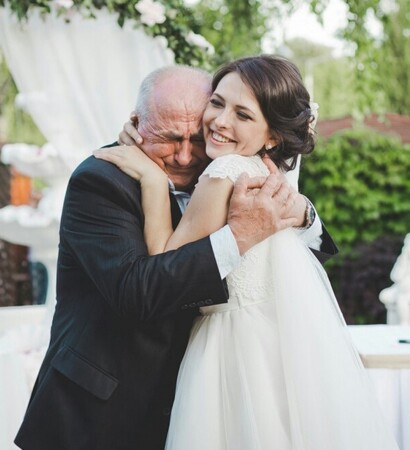 father, daughter and emotions
