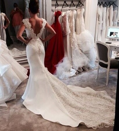 novia, dress and blanco