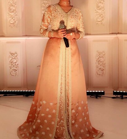 kaftan, makeup and ?