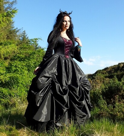 renaissance, gown and goth