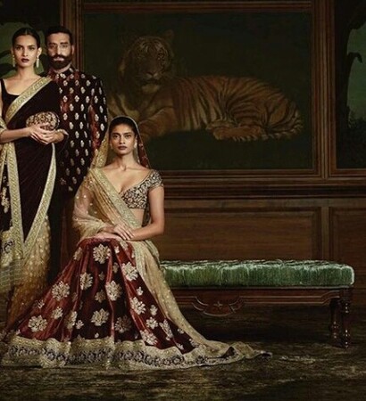 bride, gold and dress