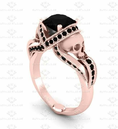 black, skulls and fashion