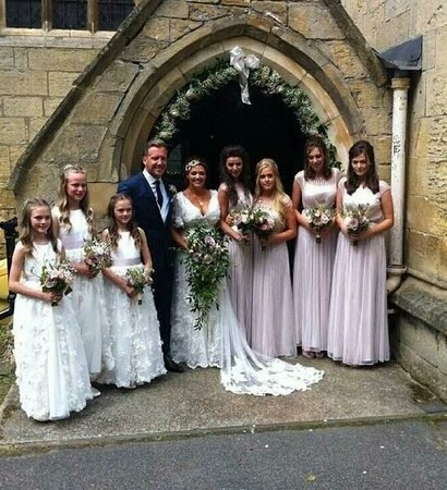 dan & johannahs wedding, family and hair