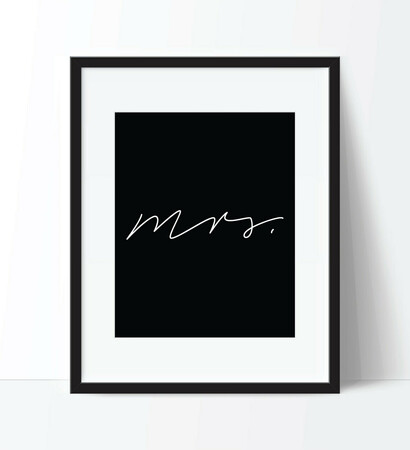 digital download, wedding print and marriage art