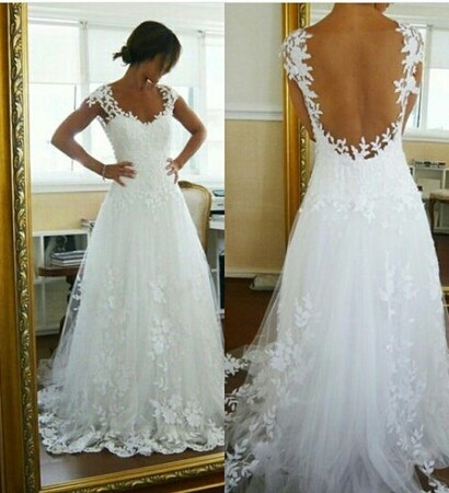 dress, white and fashion