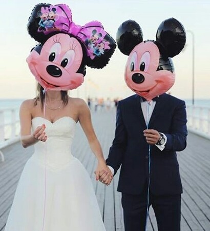 sea, baloon and mouse miki