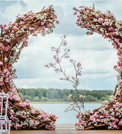 pink, wedspiration and floral