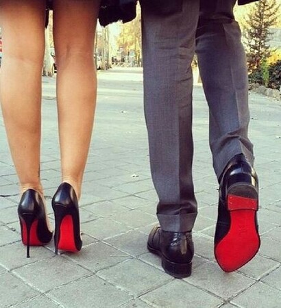 couple, sneakers and love