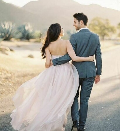 bride, food and love