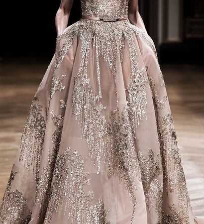glam, women and silver