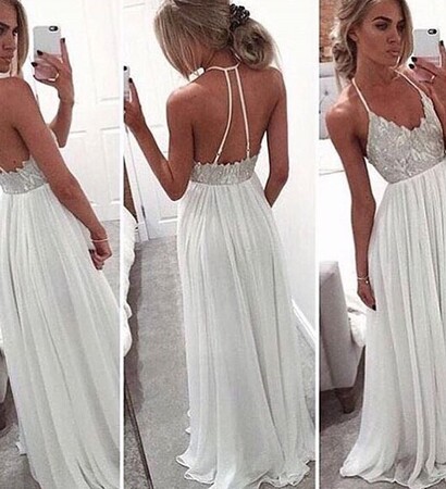 sparkles, straps and long